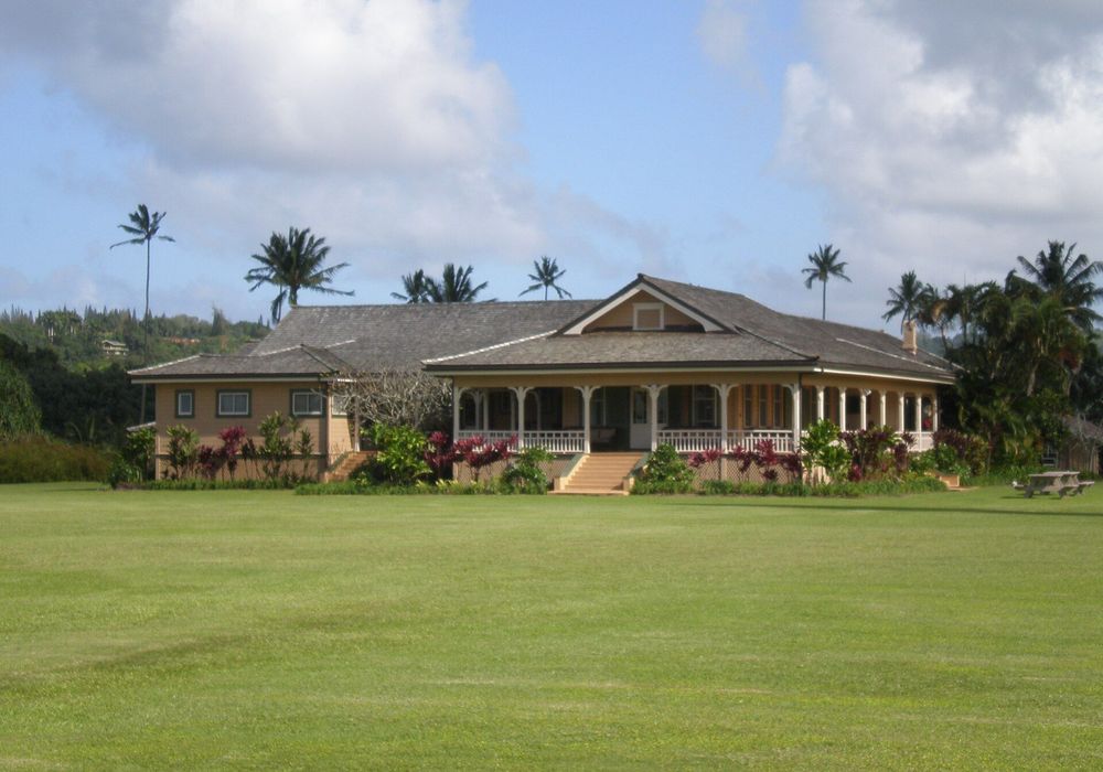 Historic Wilcox beach house on Weke Road in Hanalei, Kauai