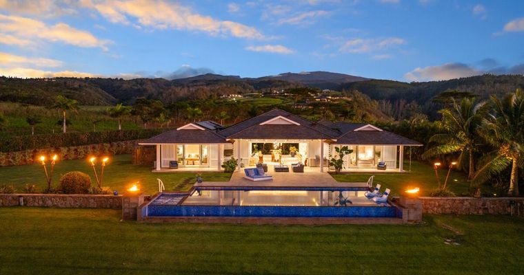 300 Mahana Ridge ocean view estate in Mahana Estates, Kapalua